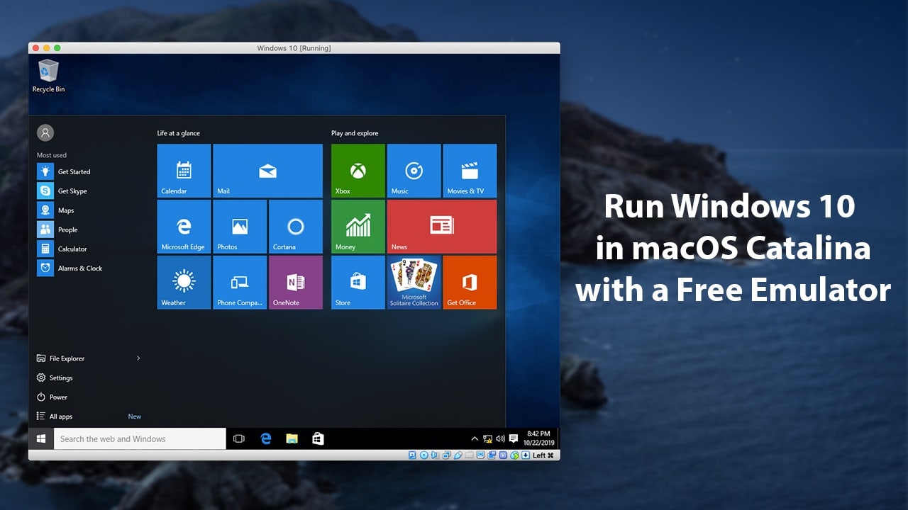 software for running windows on mac iso free download